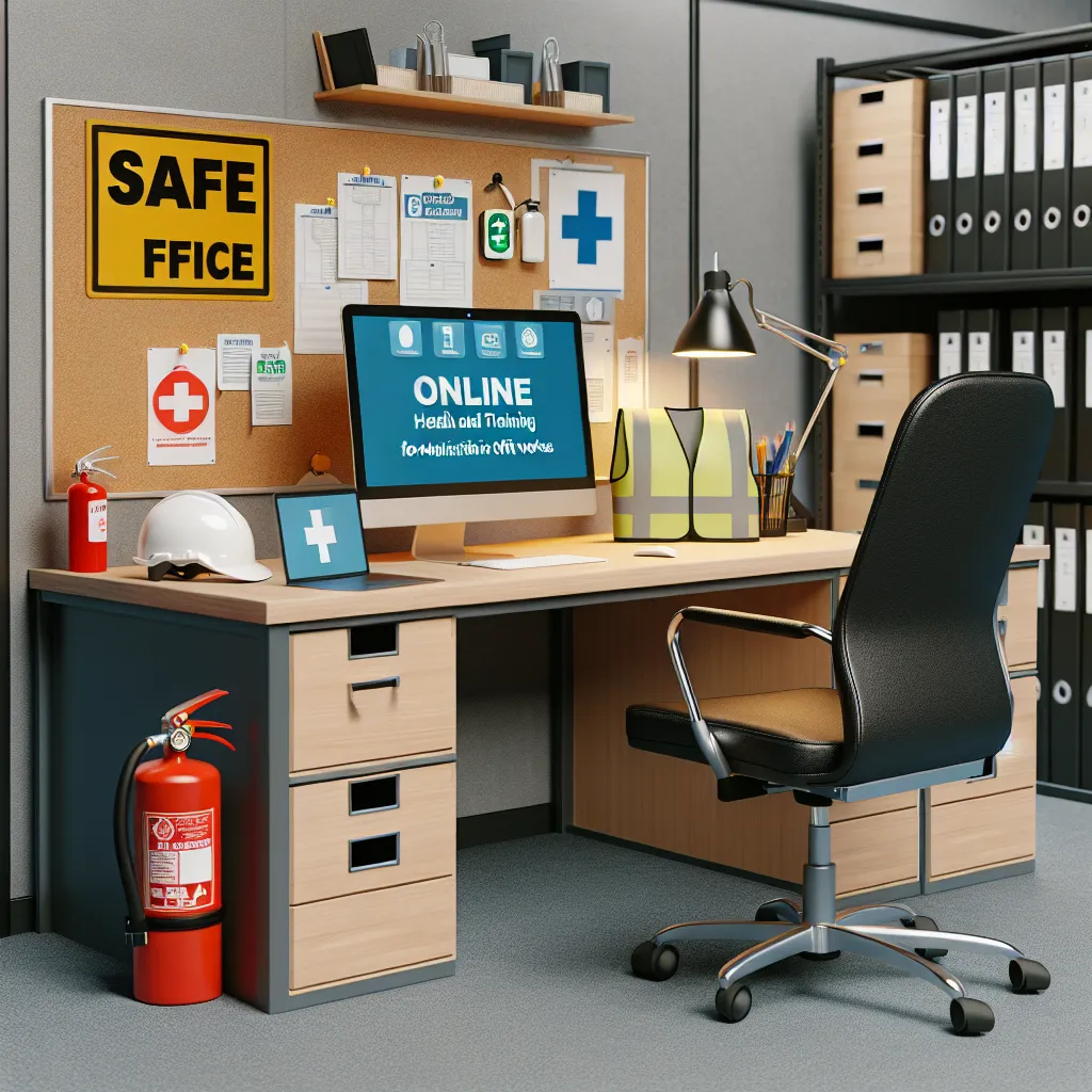 Bezpieczne biuro – szkolenia bhp online dla pracowników administracyjno-biurowych